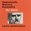 Nederlands Blazers Ensemble & Lucas Vis - De Staat
